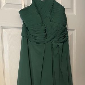 Azazie Ginger Dark Green